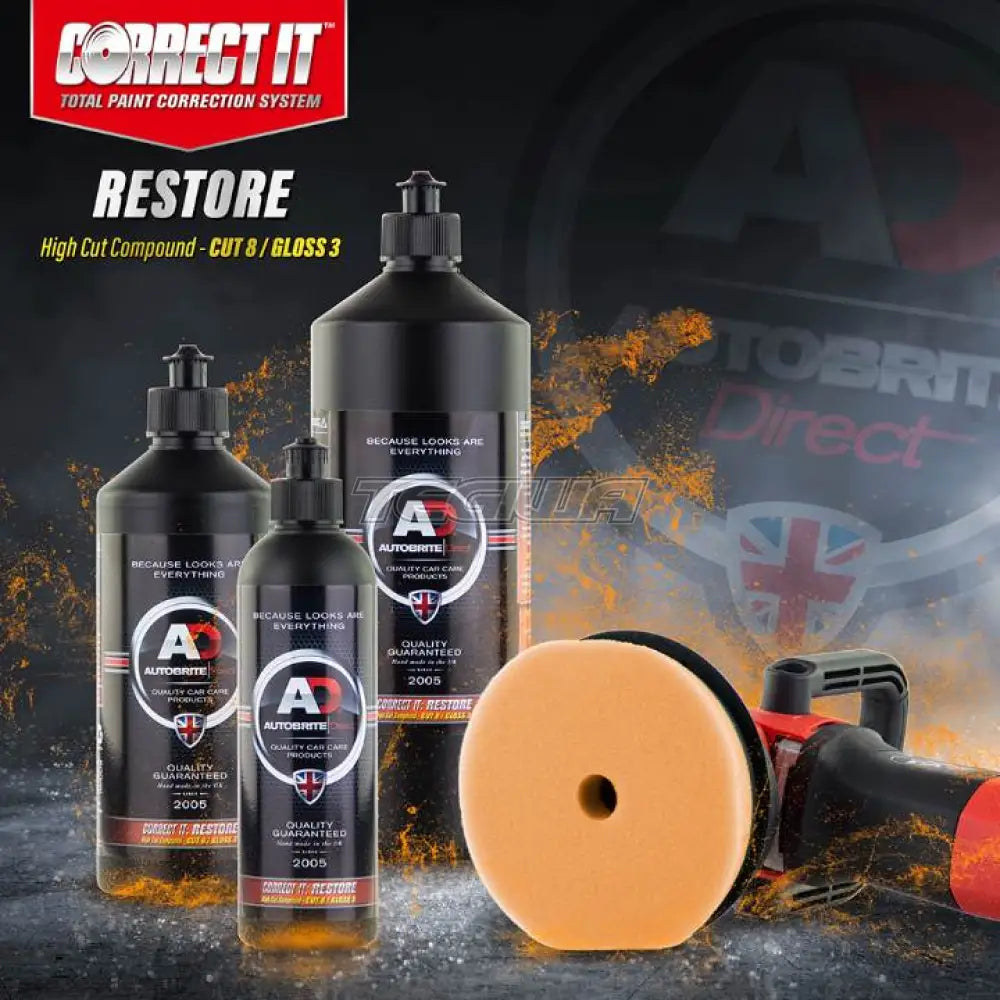 Autobrite Correct It! - Restore Correction Polish 500Ml Clearance Wax & Finishing