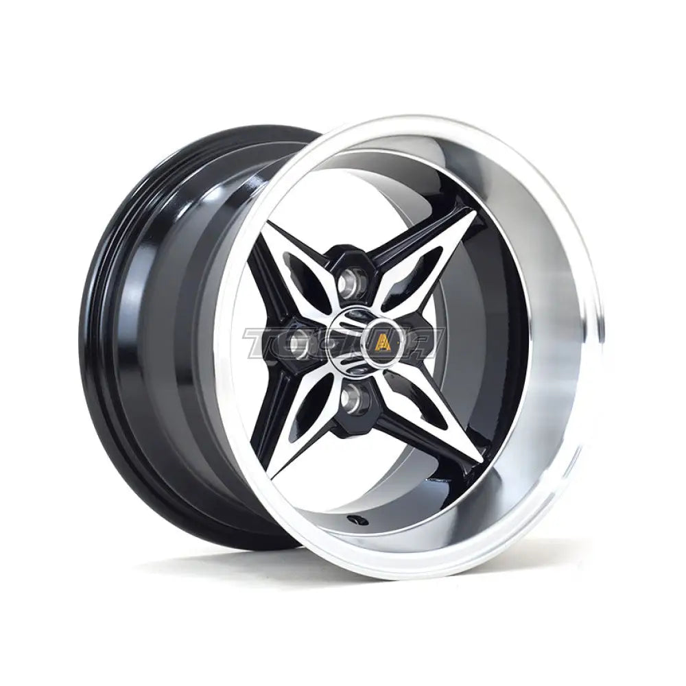 Autostar Kanji Alloy Wheel Gloss Black Polished Face