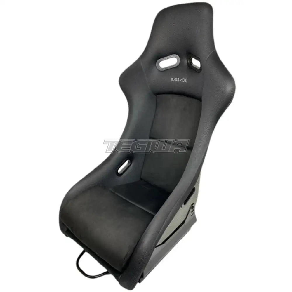 Ballade Sports Jersey Black Alcantara Carbon Bucket Seat Kevlar Seats Rails & Mounts