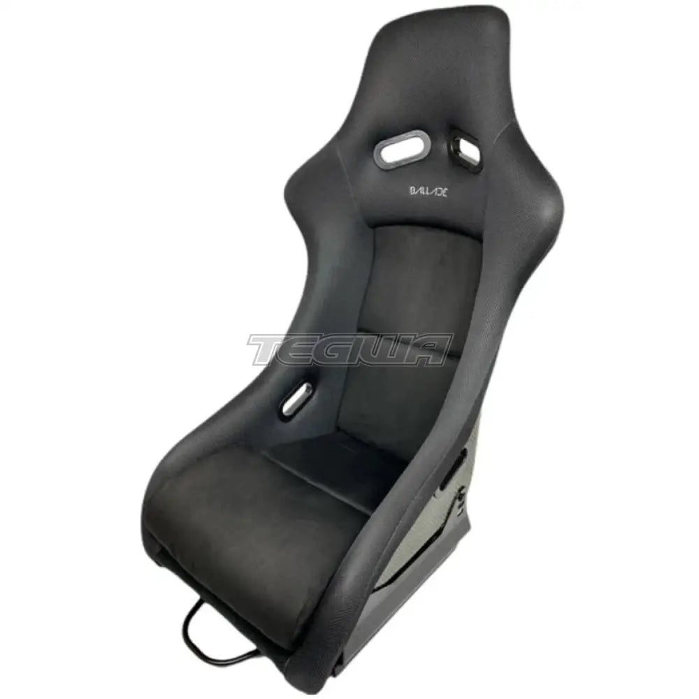 Ballade Sports Jersey Black Alcantara Carbon Bucket Seat Seats Rails & Mounts