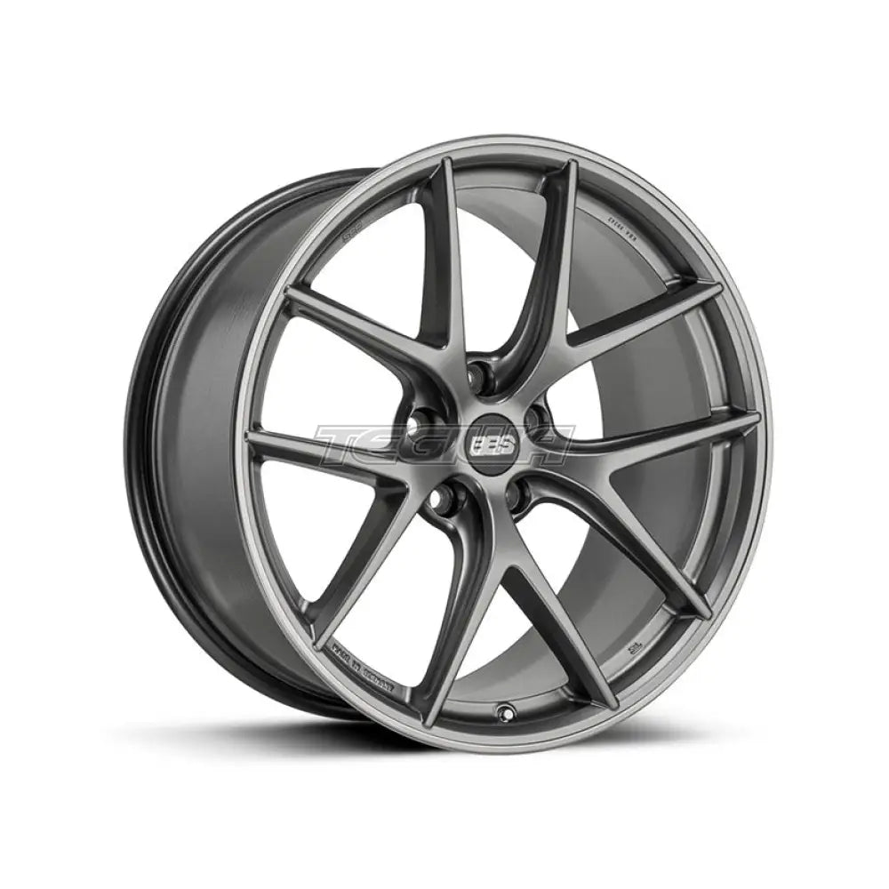 BBS CI-R Alloy Wheel Satin Platinum with Stainless Rim Protector