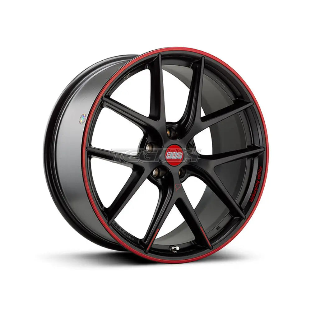 BBS CI-R (Nurburgring Edition) Alloy Wheel Satin Black with Red Rim & Detailing