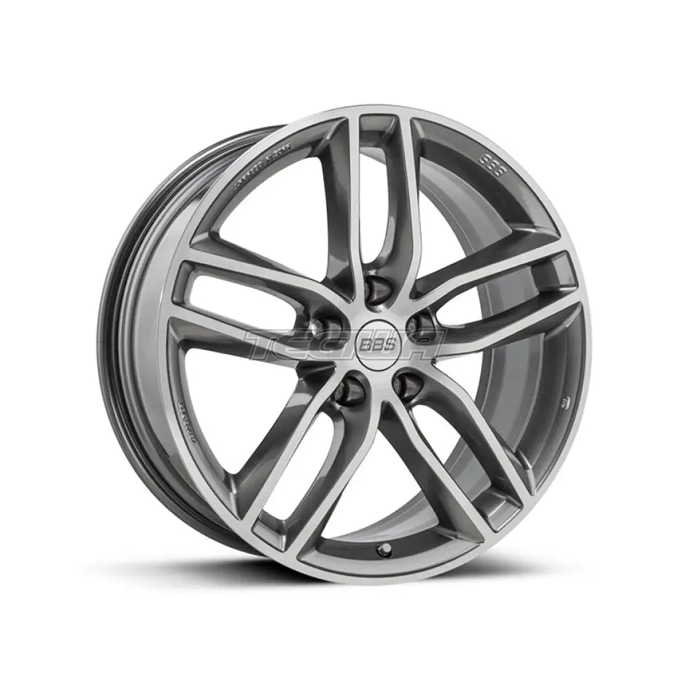 BBS SX Alloy Wheel Platinum Silver with Polished Face