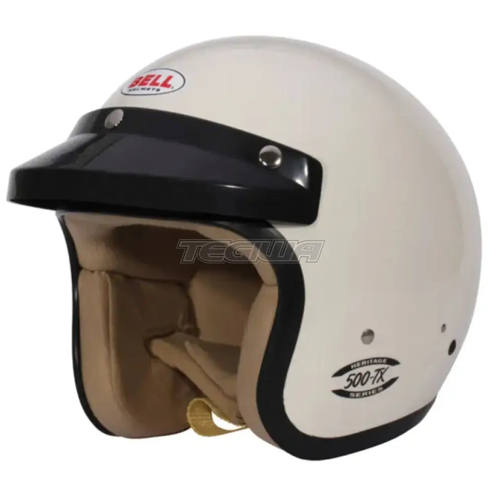 Bell 500-TX Classic Helmet Vintage White FIA8859/SA2020