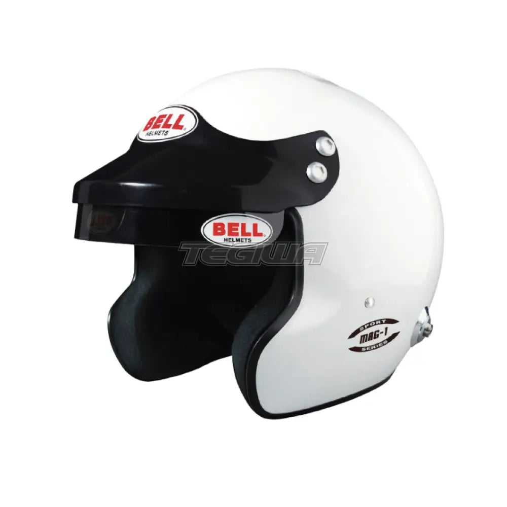 Bell Classic MAG-1 Helmet White (HANS) FIA8859-2015