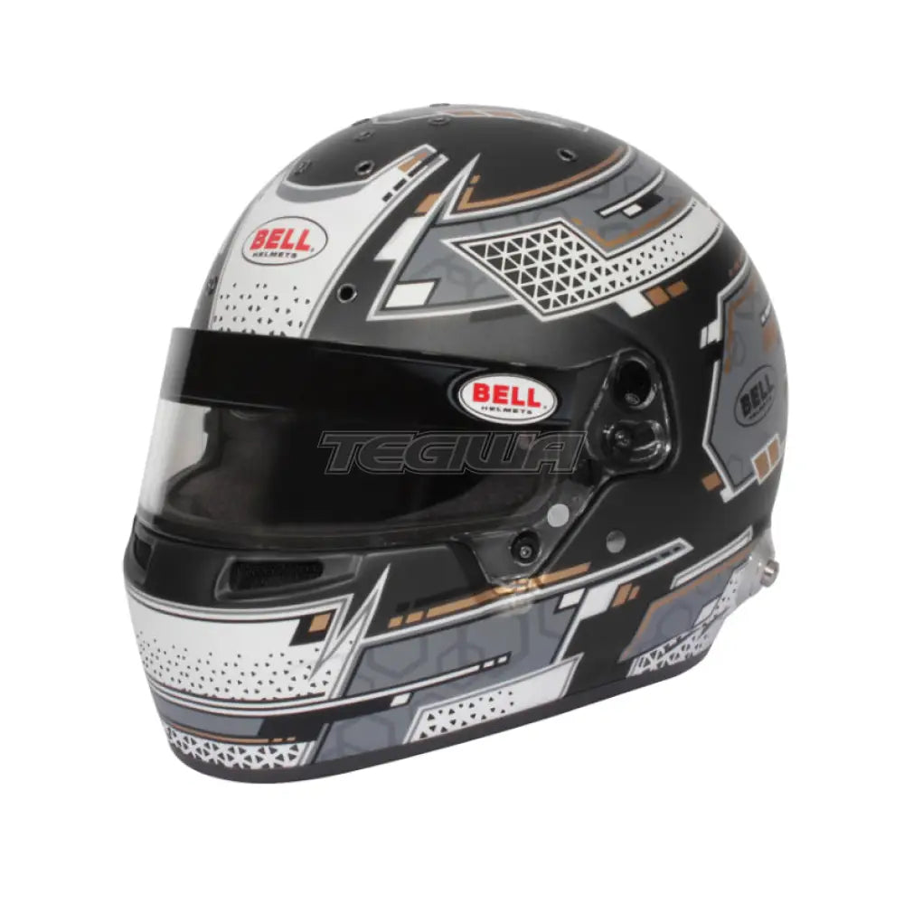 Bell Full Face RS7 Pro Helmet Stamina Grey (HANS) FIA8859/SA2020