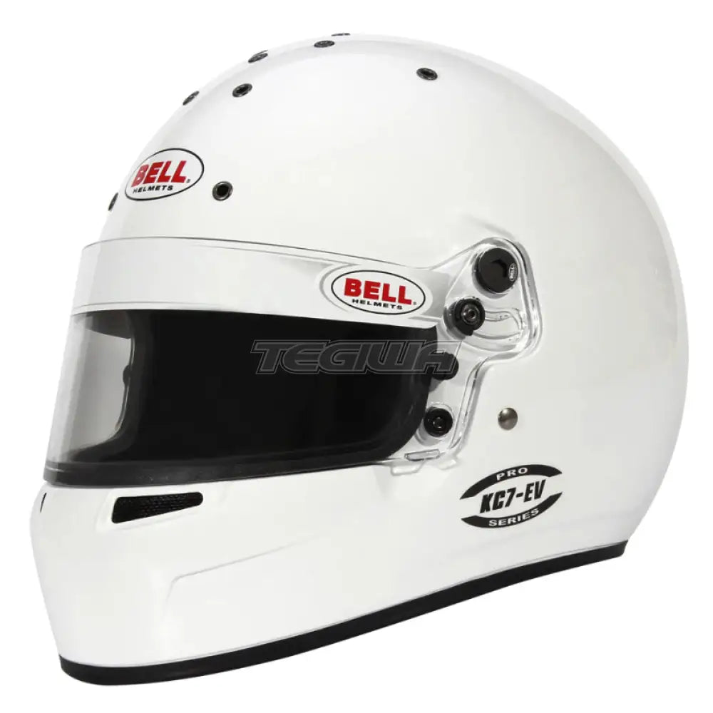 Bell KC7-EV Karting Helmet White CMR2016