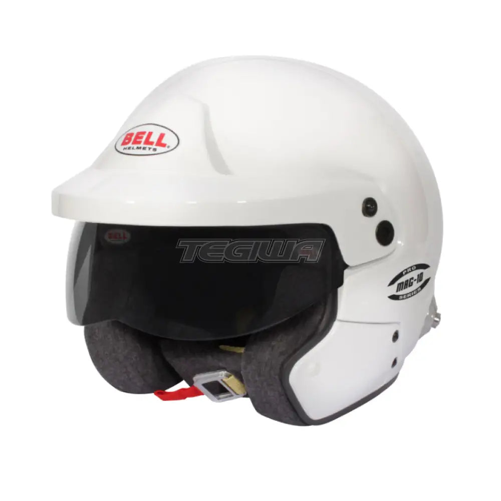 Bell Open Face MAG-10 Helmet White (HANS) FIA8859/SA2020