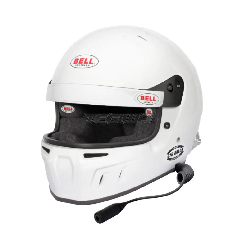 Bell Rally Pro GT6 Helmet White (HANS) FIA8859/SA2020