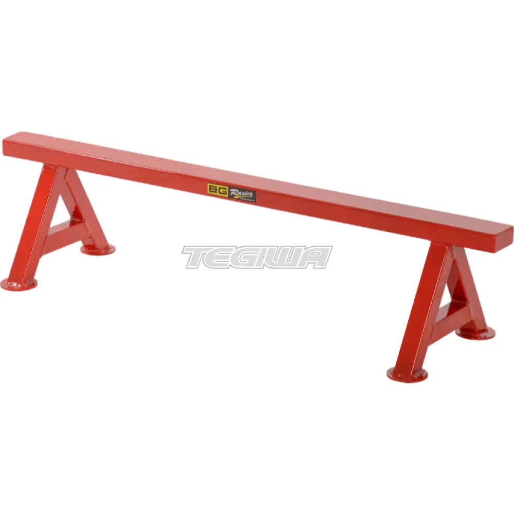 Bg Racing Chassis Stands (Pair) - Powder Coated Medium 7In / Red Tools