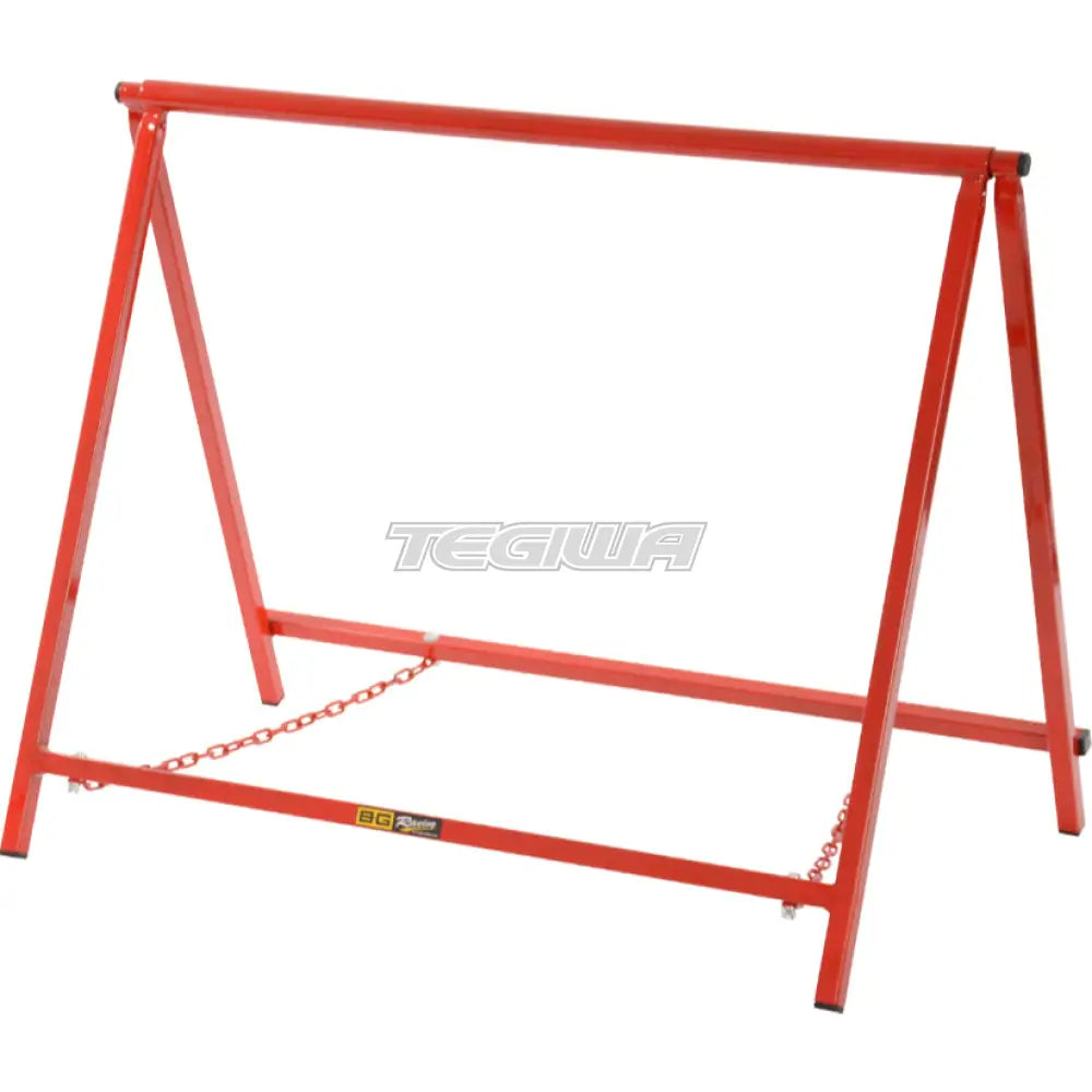 Bg Racing Chassis Stands (Pair) - Powder Coated Xl 24In / Red Tools