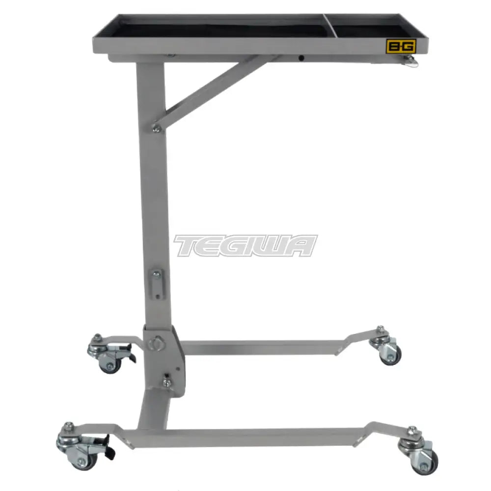 Bg Racing Folding Mobile Work Stand - Powder Coated Tools