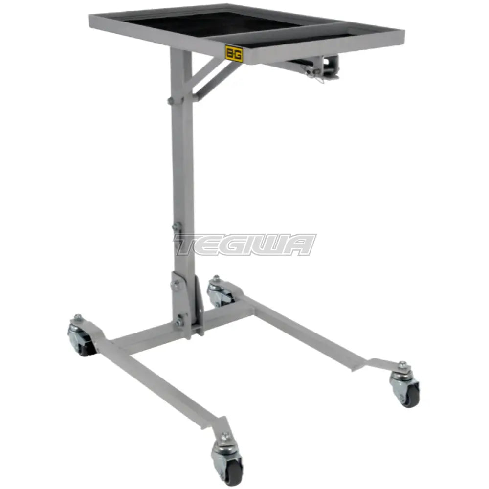 Bg Racing Folding Mobile Work Stand - Powder Coated Tools