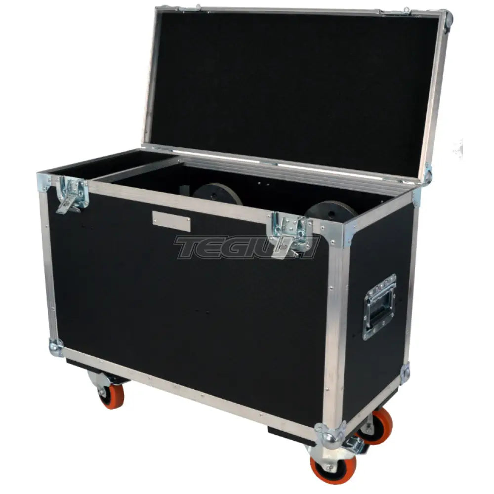 Bg Racing Hub Stands Flight Case With 4 Castor Wheels Tools