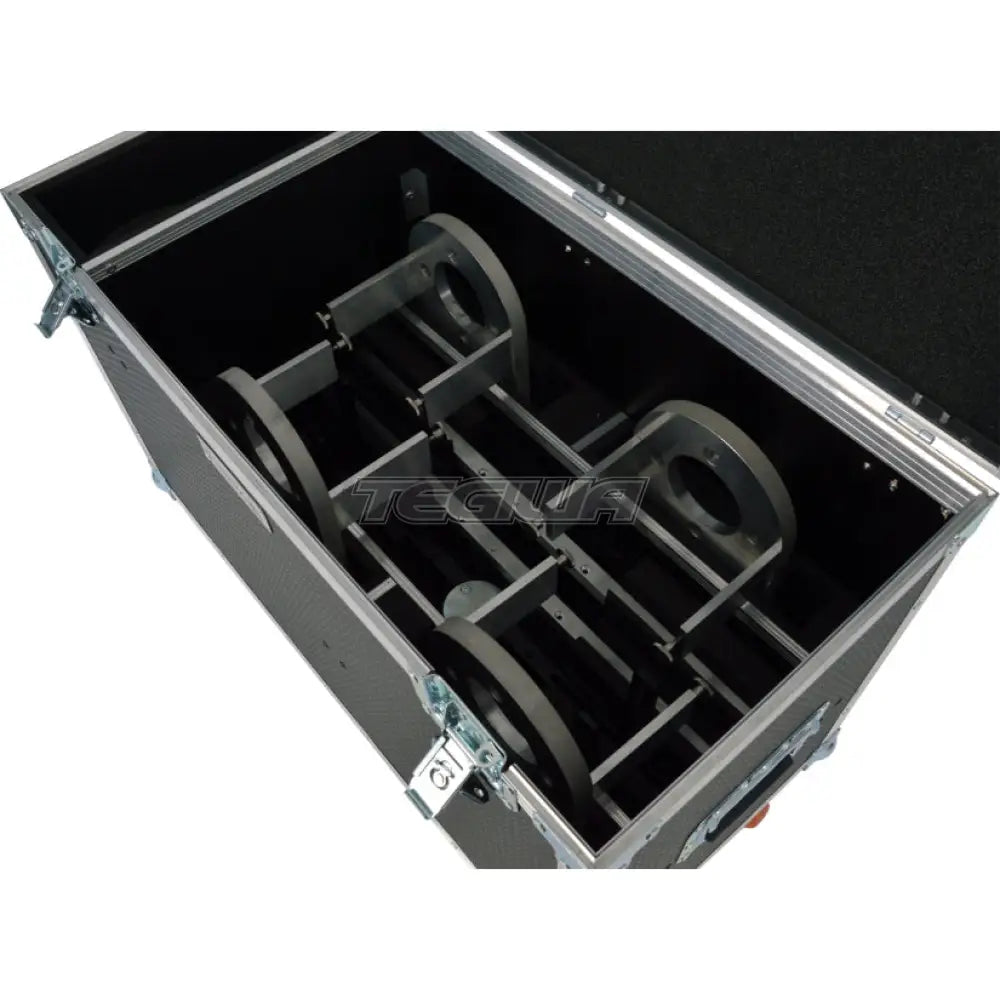 Bg Racing Hub Stands Flight Case With 4 Castor Wheels Tools