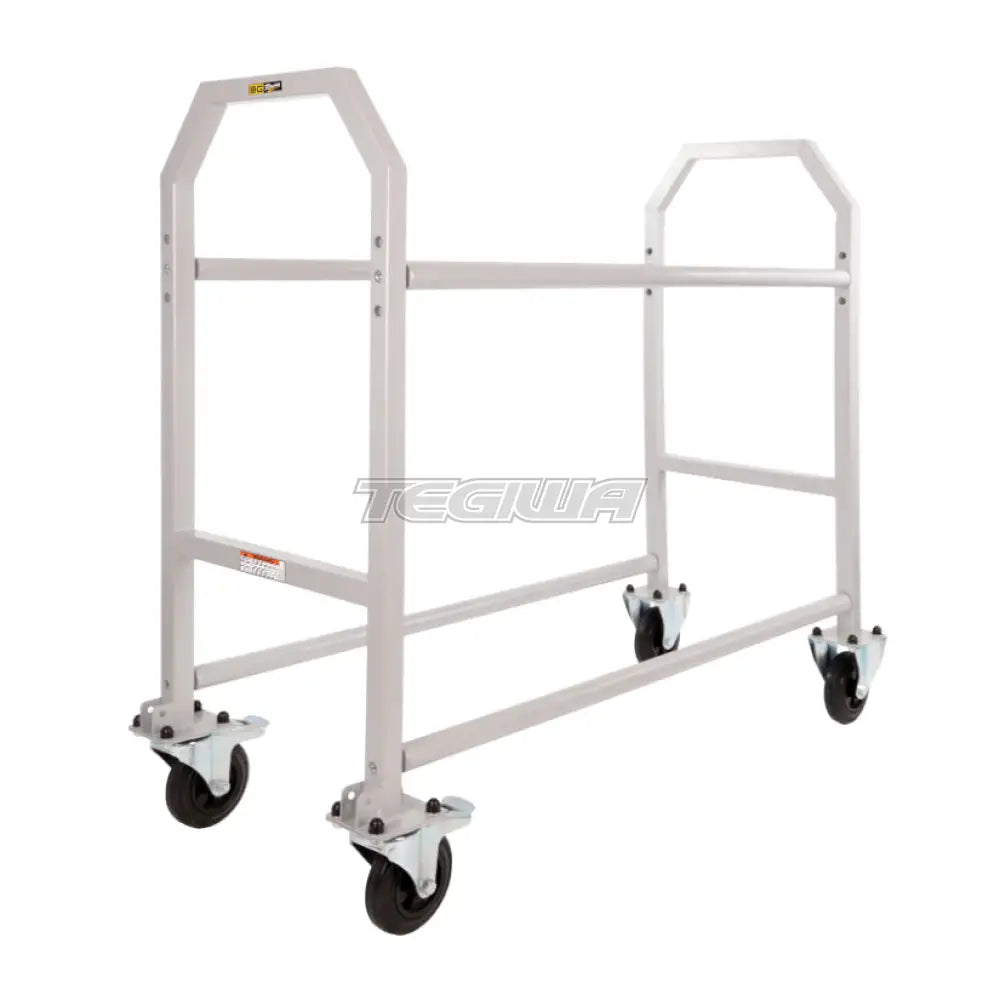 Bg Racing Wheel And Tyre Trolley 1.3M - Grey Standard Wheels Tools