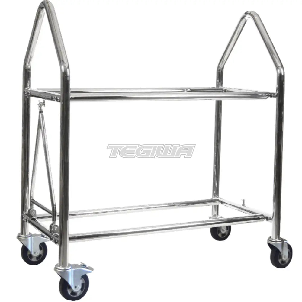 Bg Racing Wheel And Tyre Trolley Stainless Steel 1.8M Tools