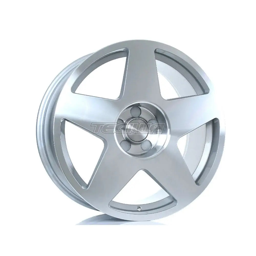 BOLA B10 Alloy Wheel Silver Polished Face