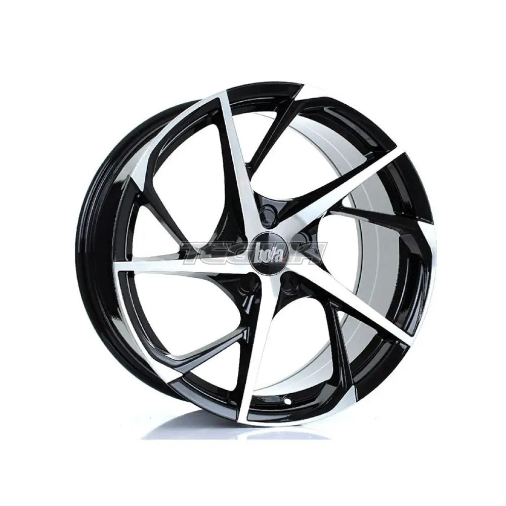 BOLA B18 Alloy Wheel Black Polished Face