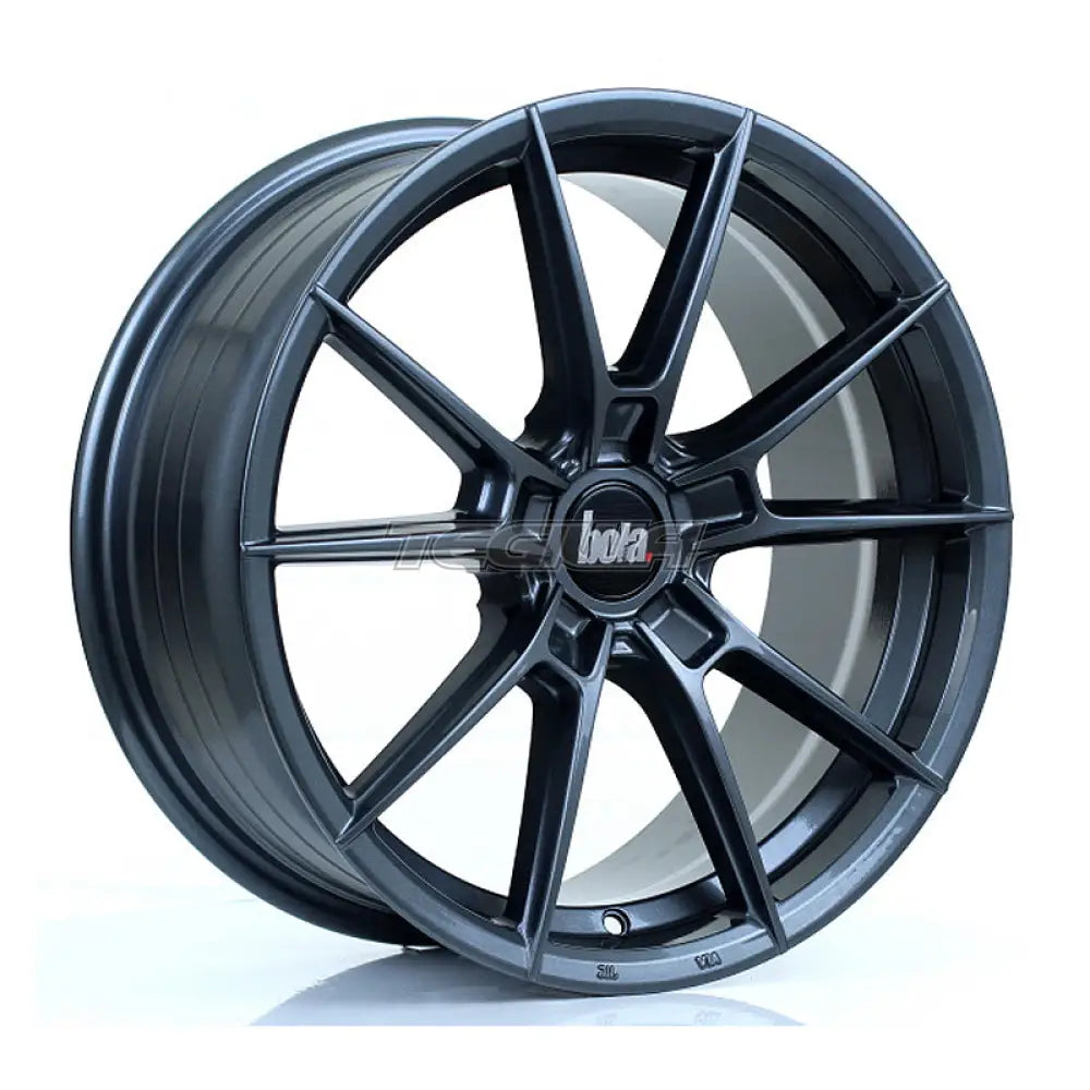 BOLA B19 Alloy Wheel 17x7.5 5x100 ET40 To 45 72.6mm CB Gloss Gunmetal Alloy Wheels