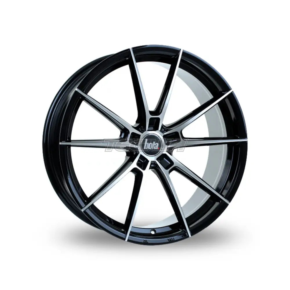 BOLA B19 Alloy Wheel Gloss Black Polished Face