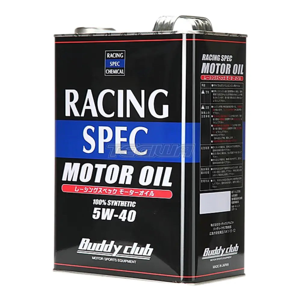 Buddy Club Racing Spec 5W-40 Engine Oil (4L)