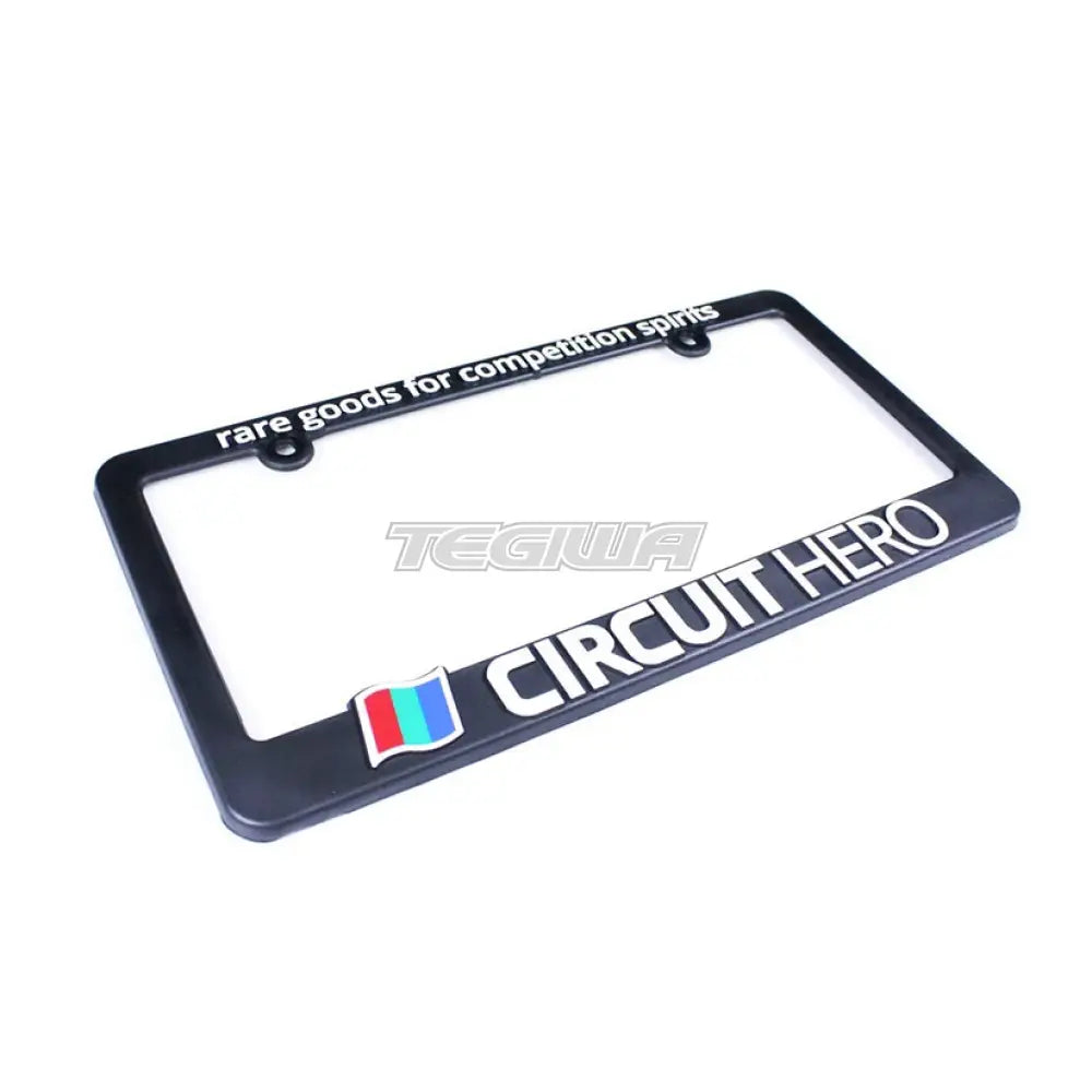 Circuit Hero License Plate Frame