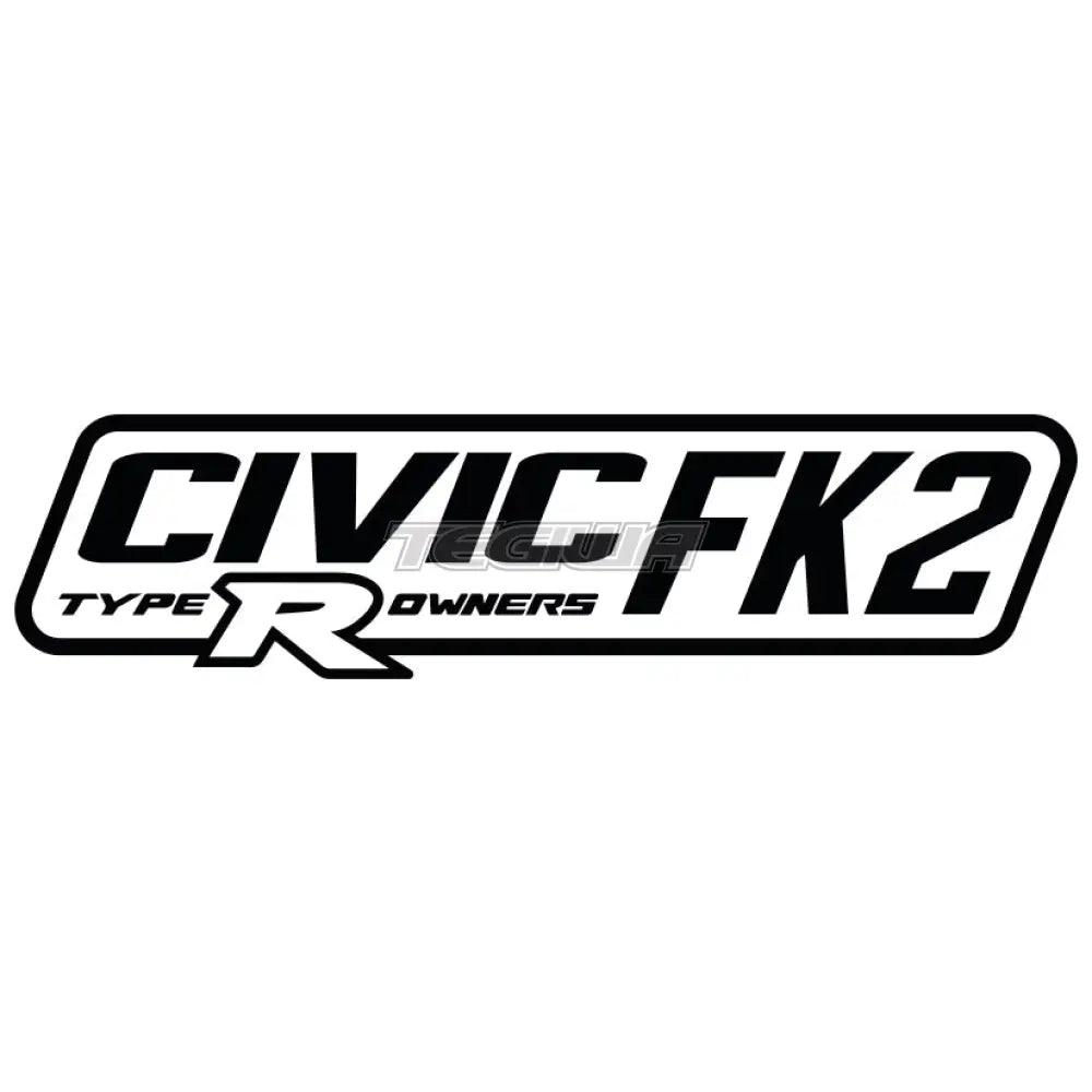 Civic FK2 TYPE R Owners Official Sticker Decal 200mm