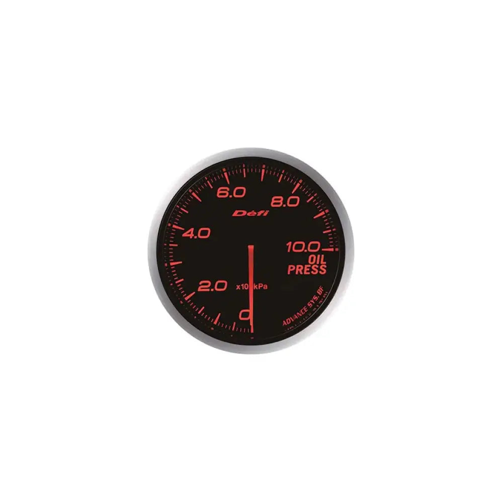 Defi Advance BF Oil Pressure Gauge - 60mm - 10 Bar