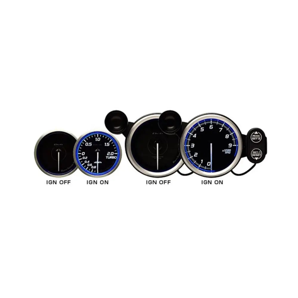 Defi Racer N2 Boost Gauge - 52mm