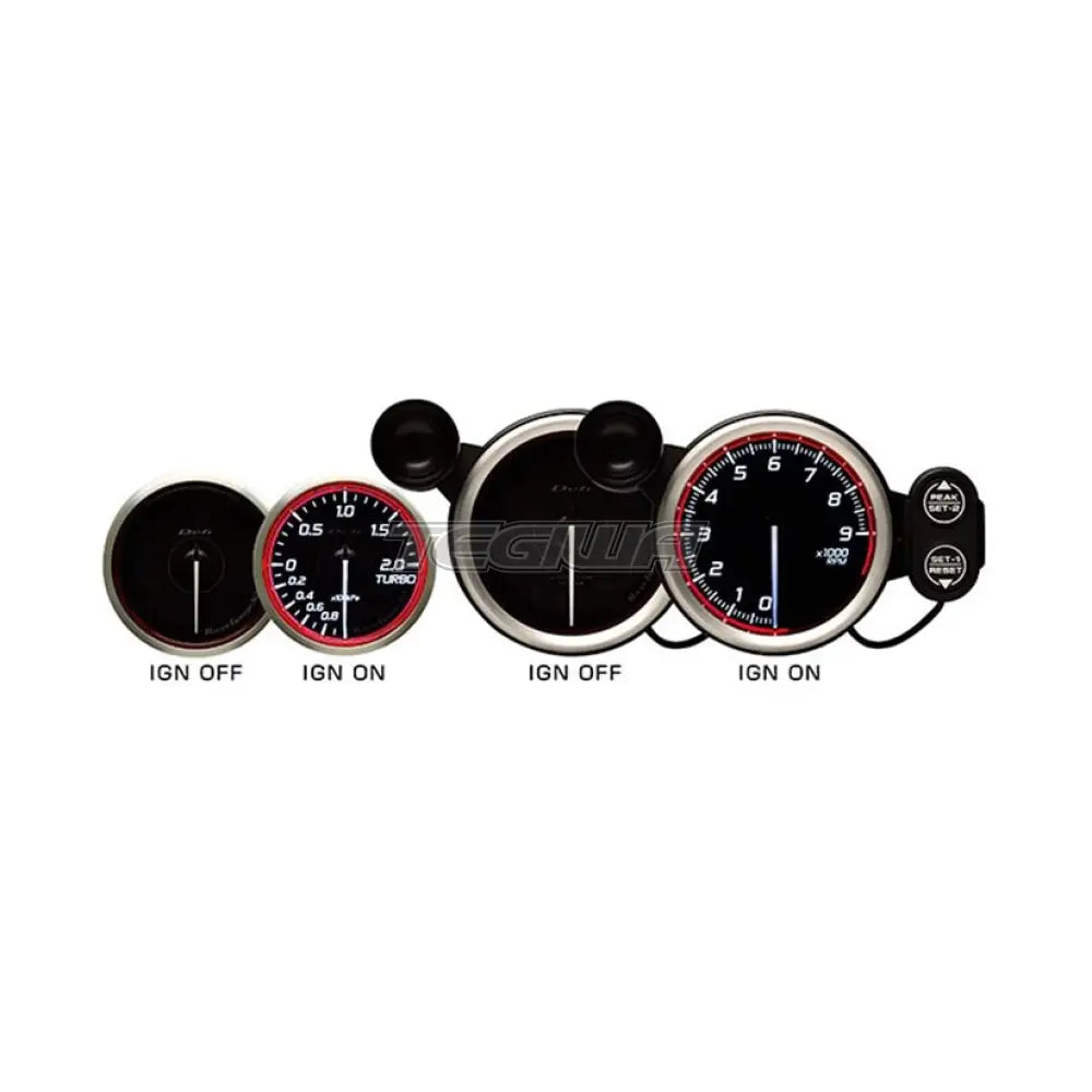 Defi Racer N2 Boost Gauge - 52mm