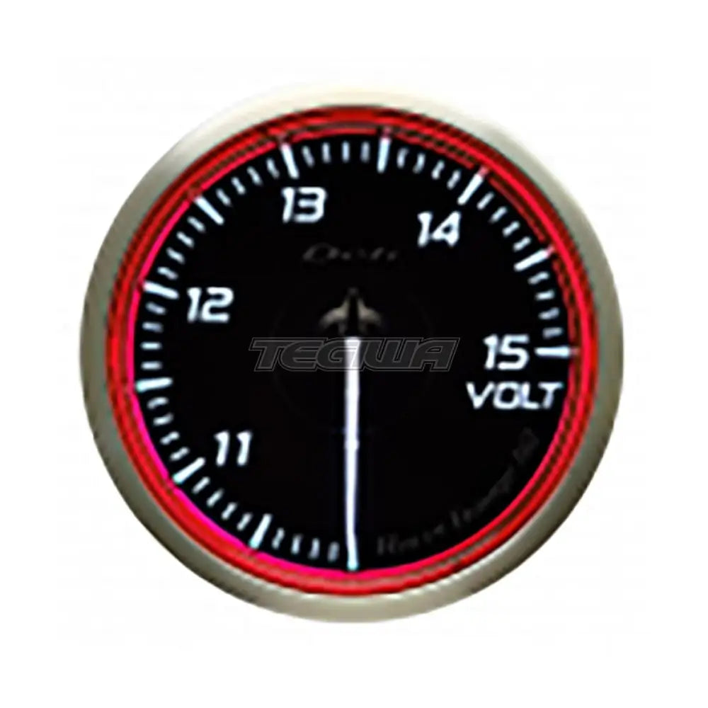 Defi Racer N2 Voltage Gauge - 60mm - 10-15V