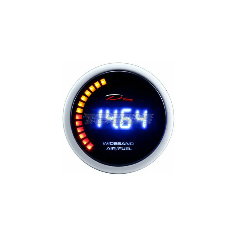 Depo Racing 52Mm Led Digital Wideband Air Fuel Ratio Afr Gauge With Bosch 4.9 O2 Sensor Gauges