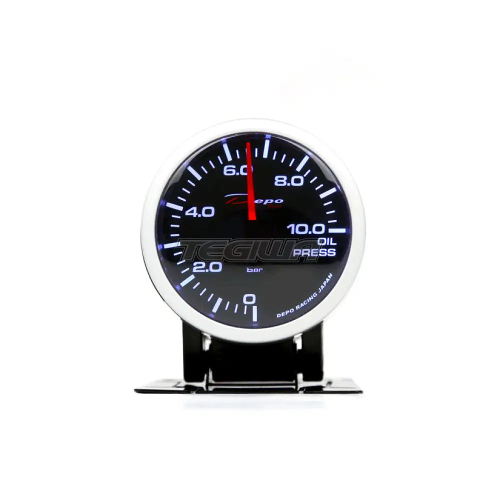 DEPO Racing 60mm Oil Pressure Gauge