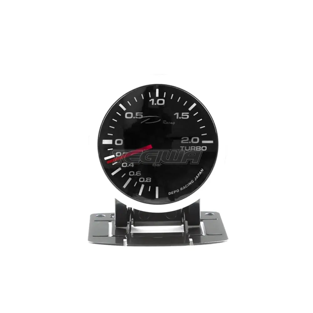 Depo Racing Pk-Wa 52Mm Led Boost Gauge With Warning And Peak Control Box Gauges