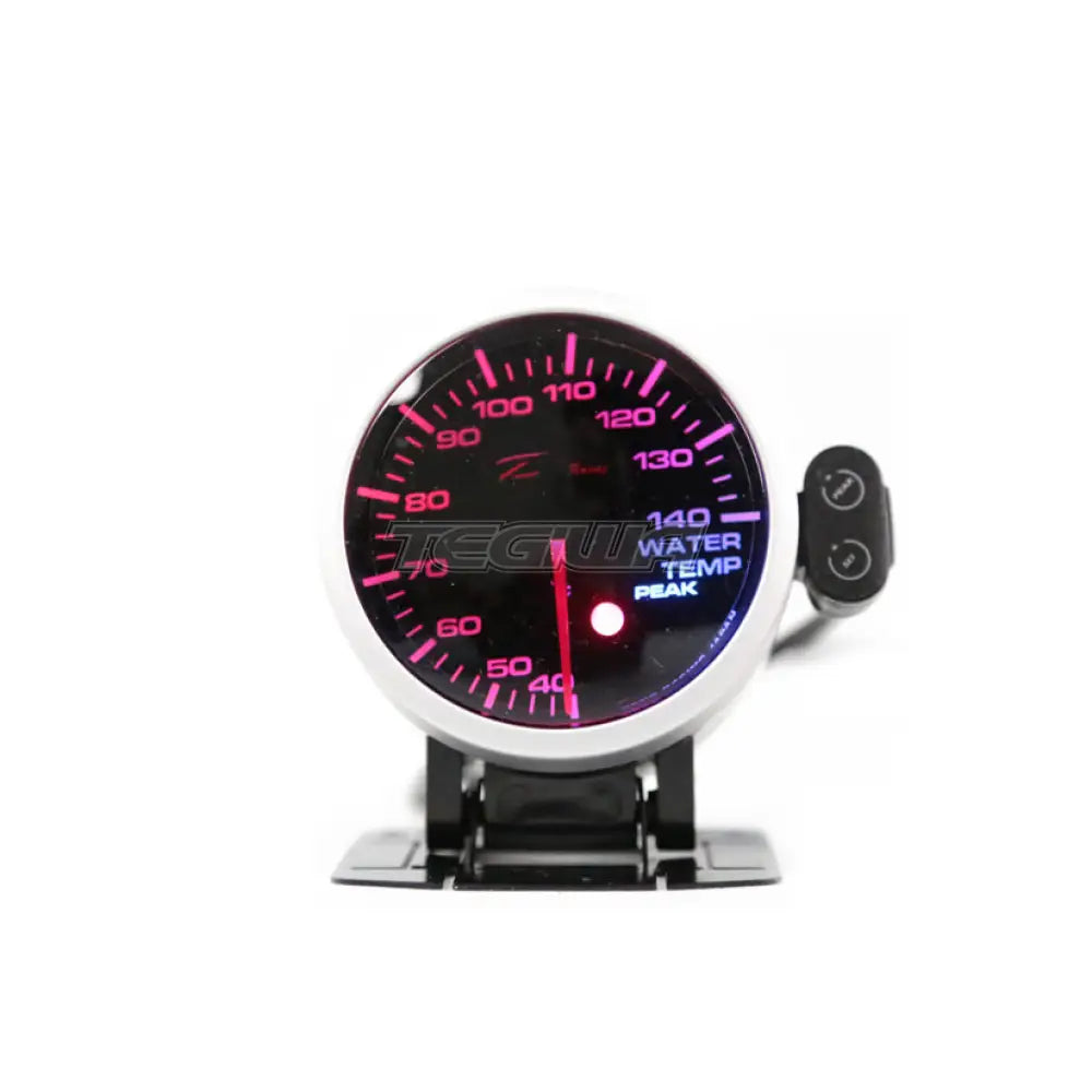 DEPO Racing Water Temperature Stepper Motor Gauge Peak 60mm