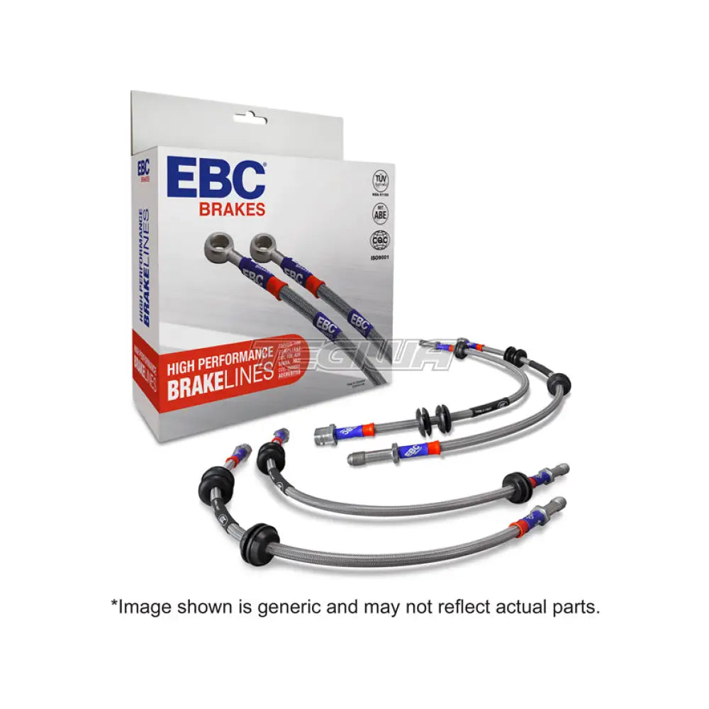 EBC Braided Brake Line Set Honda Civic Type R FL5 23+