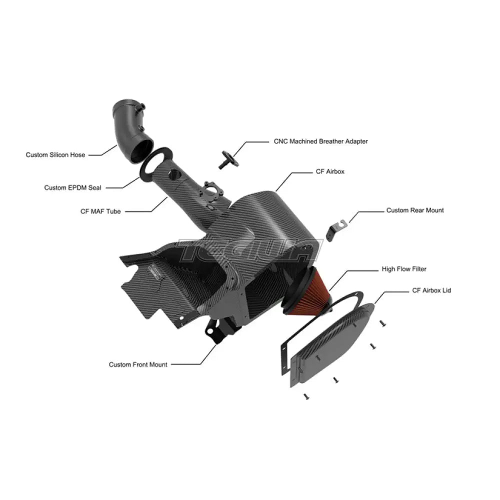 Eventuri Carbon Fibre Intake System Honda Civic Type R FL5 23+
