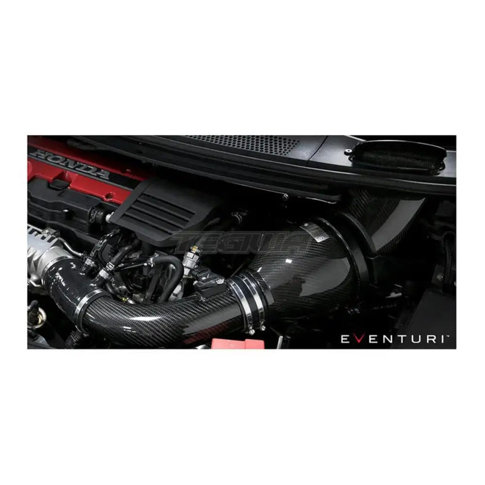 Eventuri Carbon Fibre Intake V2 Upgraded Carbon Tube Honda Civic Type R FK2