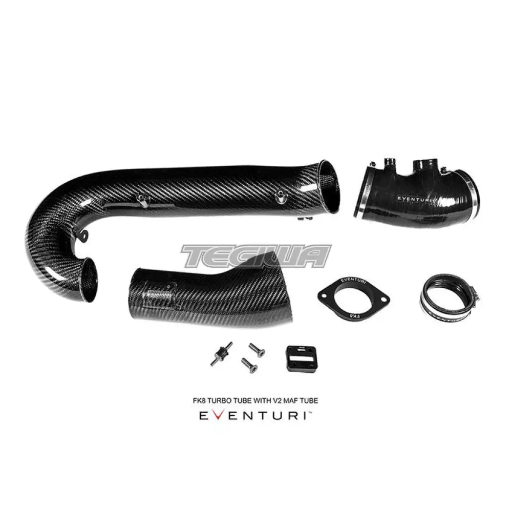 Eventuri Carbon Fibre Turbo Tube Package V2 MAF Tube Honda Civic Type R FK8