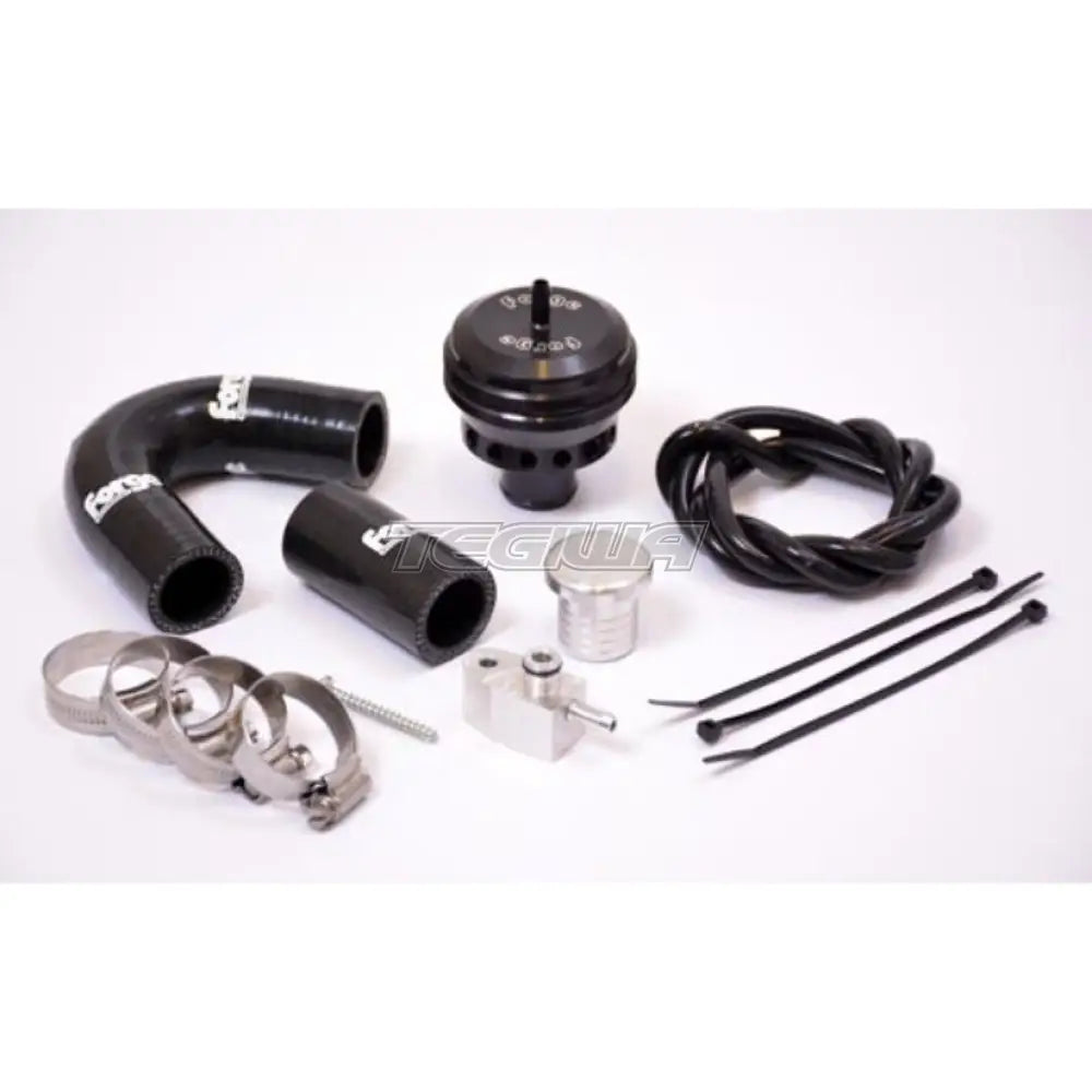 Forge Motorsport Blow Off Valve And Kit Renault Clio 1.6 200Thp 220 Trophy 12-19 Black Hoses