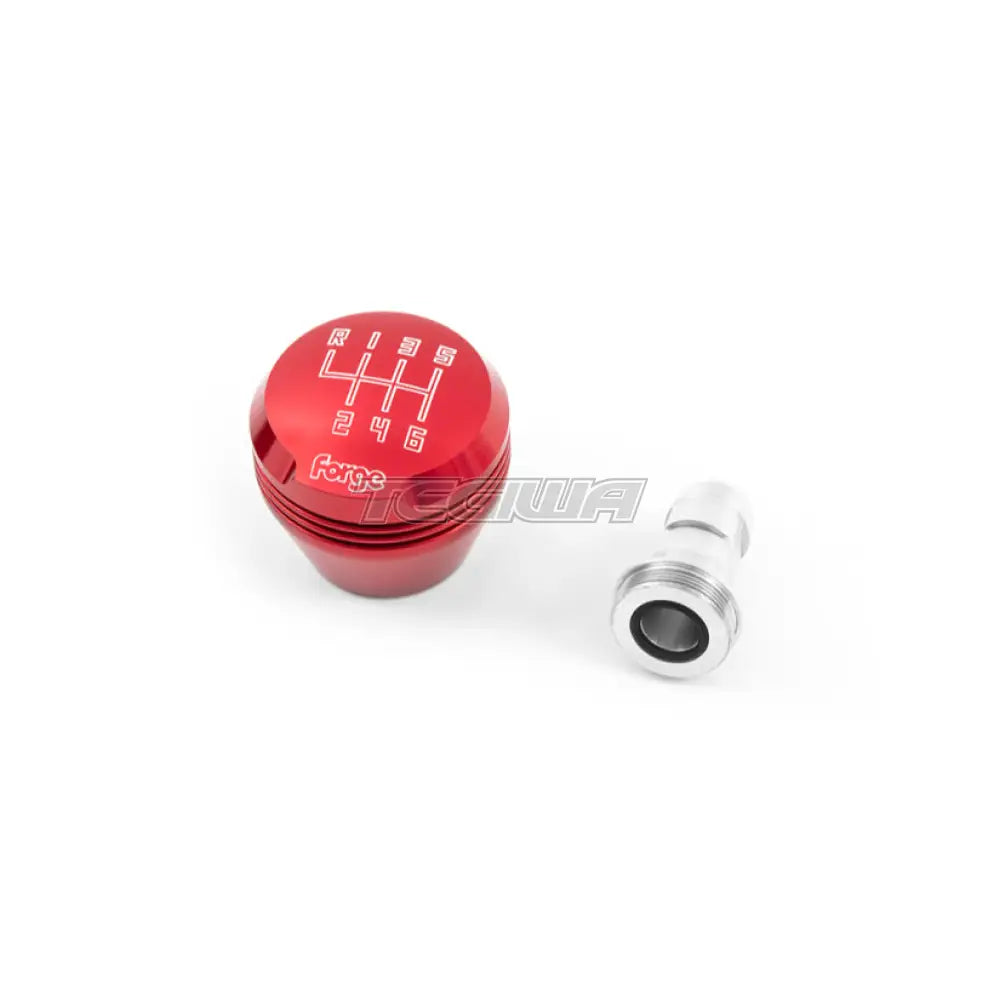 Forge Motorsport Gear Knob Hyundai I30N I20N Veloster N 18-24 Red Anodised Knobs