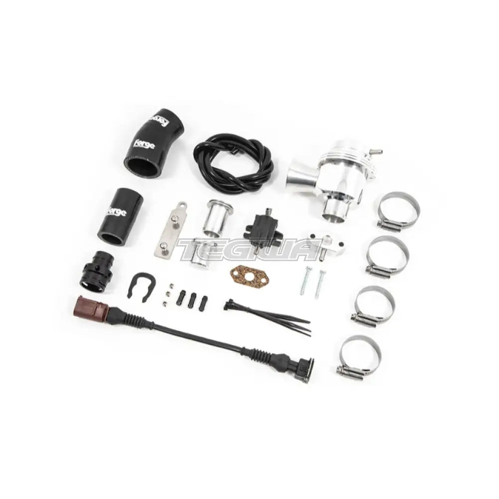 Forge Motorsport High Flow Blow Off Recirculation Valve Kit Audi S3 8P 03-13 Black Hoses Blowoff