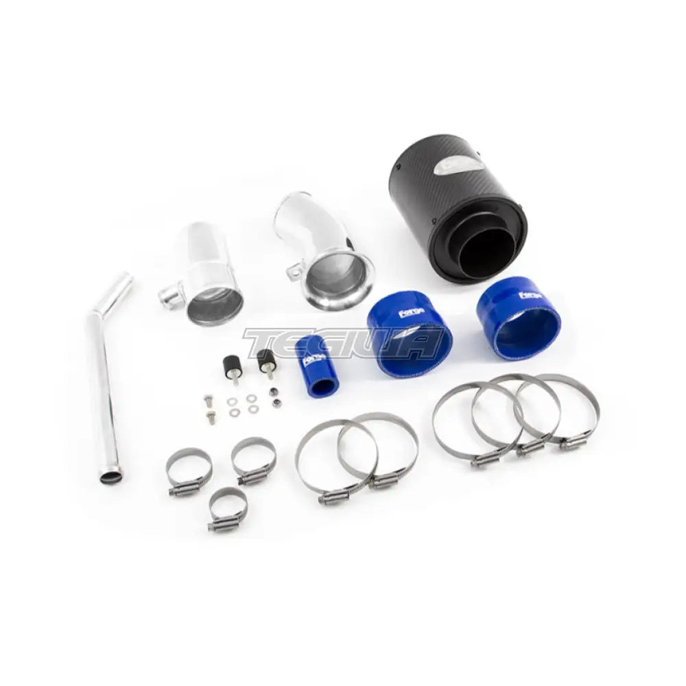 Forge Motorsport Induction Kit For Fiat 500 595 695 08-Present Blue Hoses / Pleated Kit/Airbox