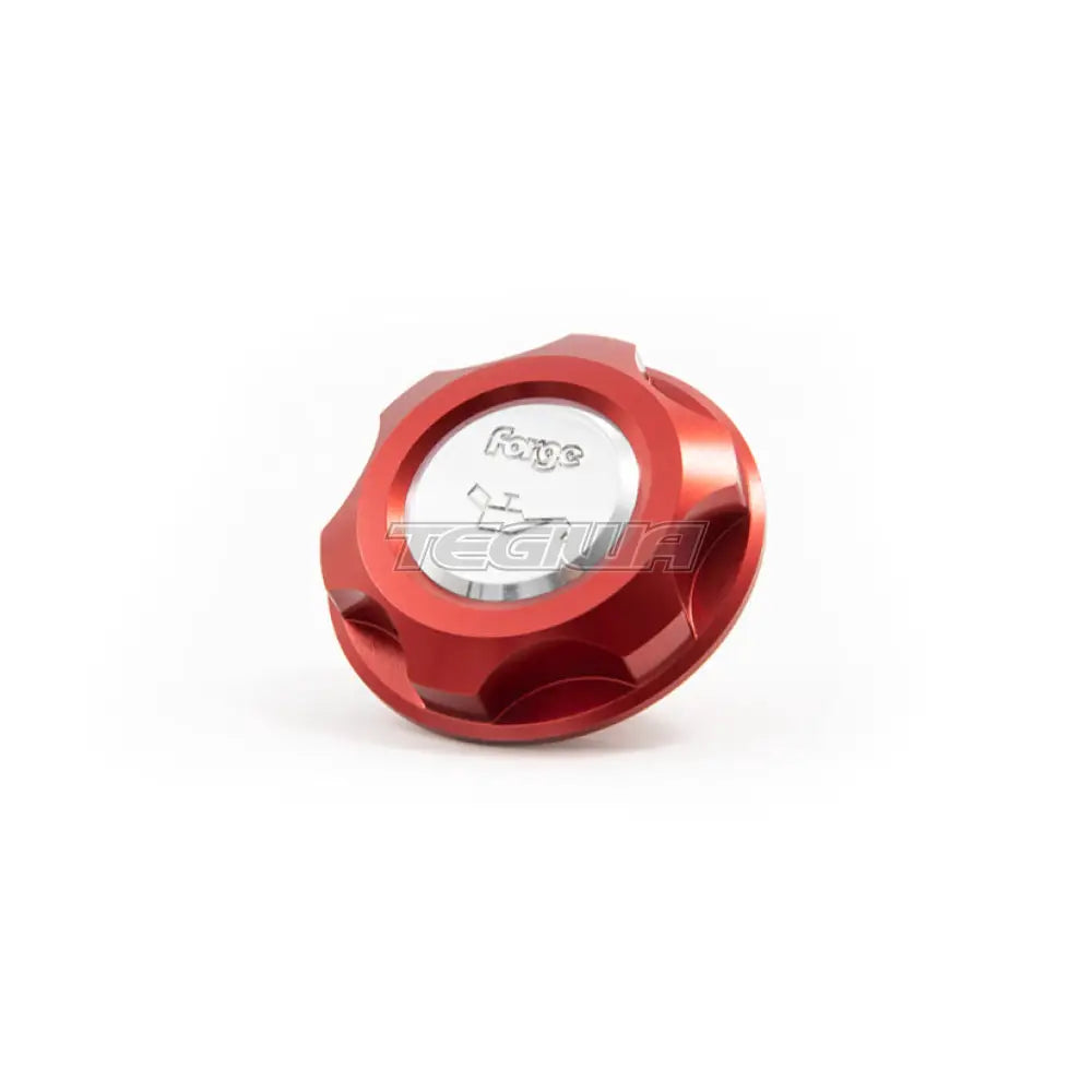 Forge Motorsport Multi-Application Oil Cap Red Finish / Alloy Engine Bay