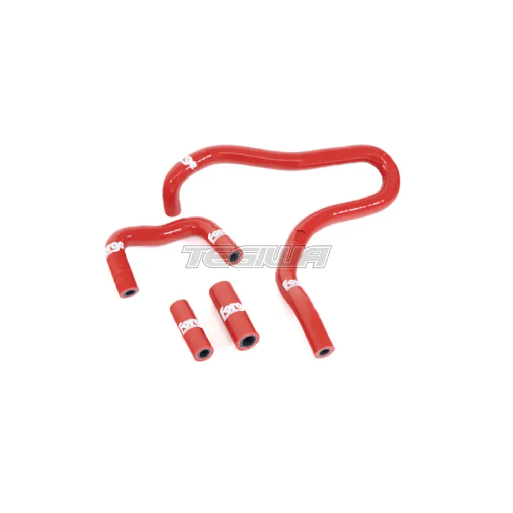 Forge Motorsport Silicone Carbon Canister Hose Kit Mk5 Vw Golf 03-10 Red Hoses / Without Clamps Kits