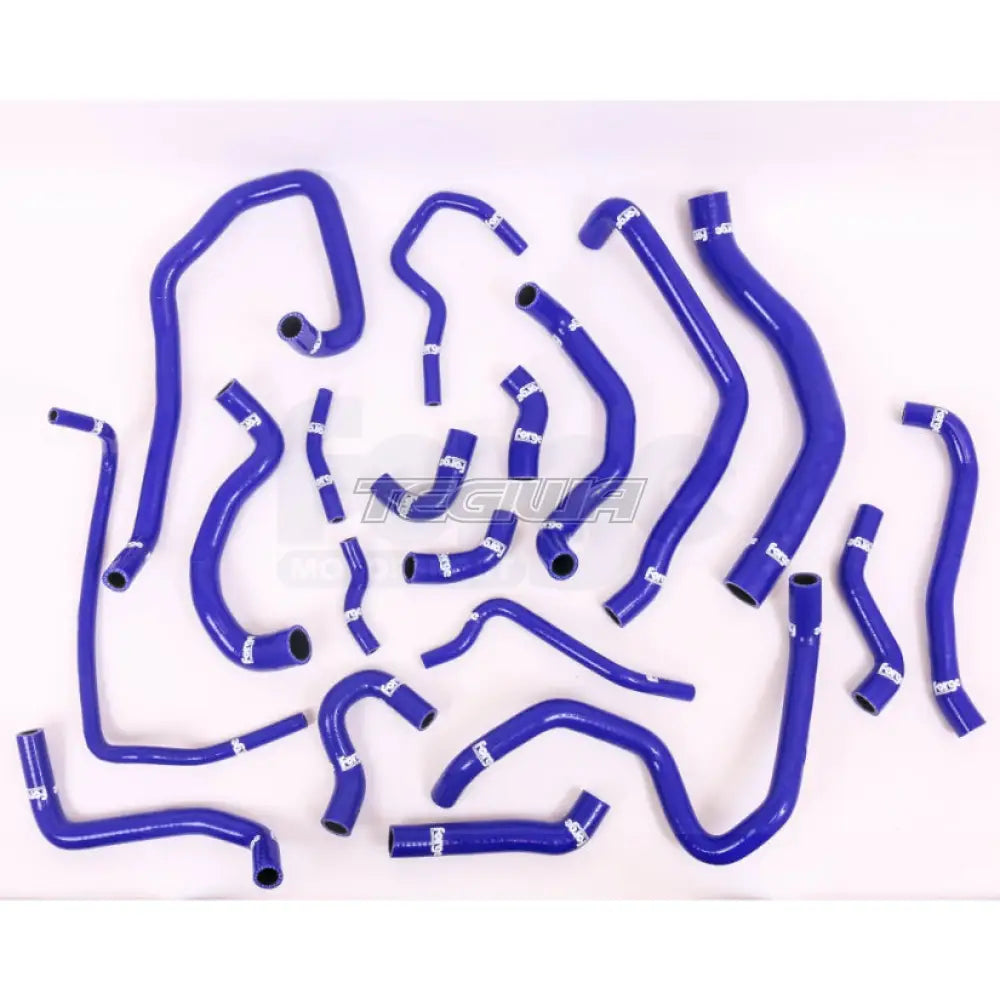 Forge Motorsport Silicone Coolant Hose Kit Vw Golf Mk7 Gti 2.0 16-20 Blue Hoses / Without Clamps