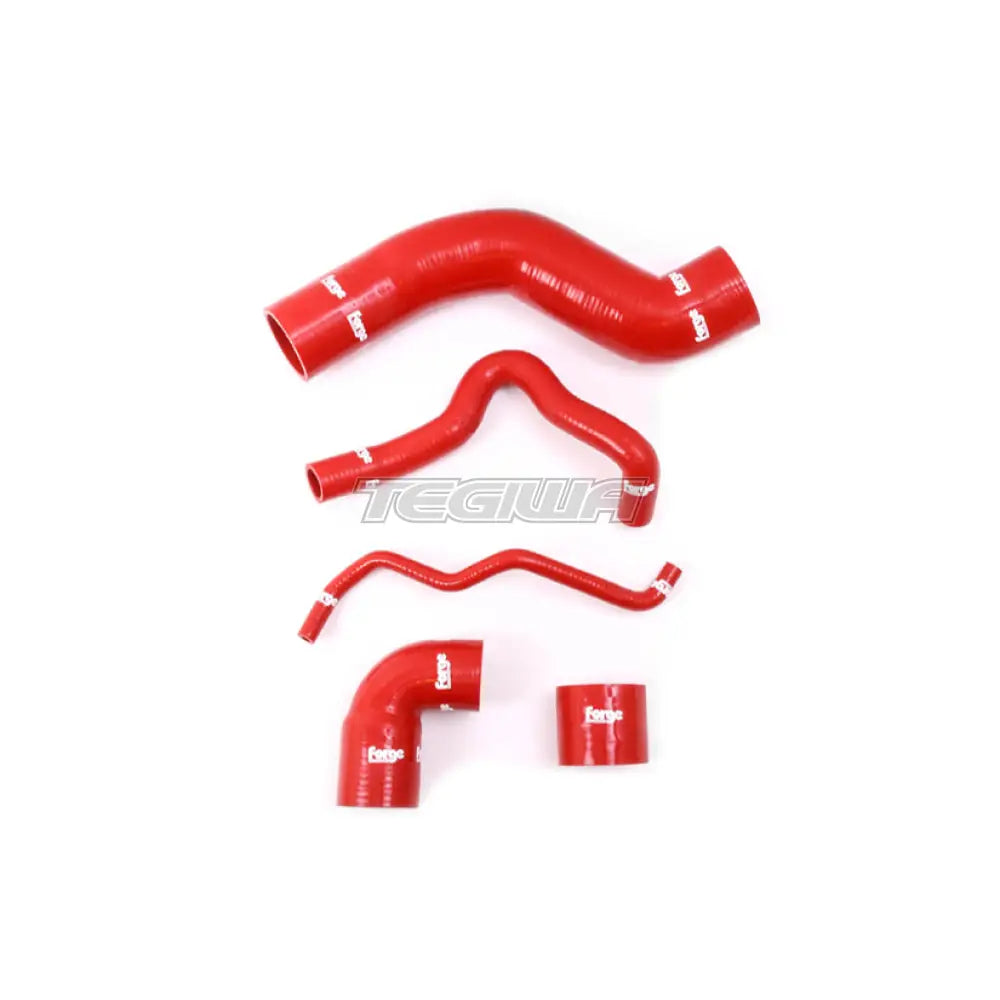 Forge Motorsport Silicone Hose Kit Vag 1.8T 180 Hp Engines Red Hoses / With Clamp Kits