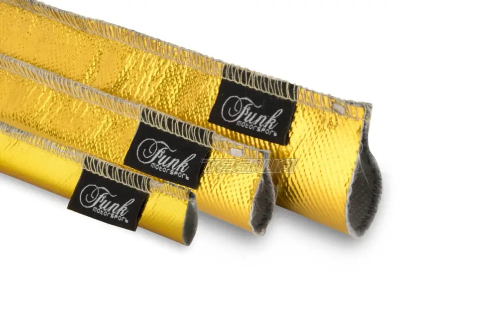 Funk Motorsport Gold Heat Sleeving (Sewn)