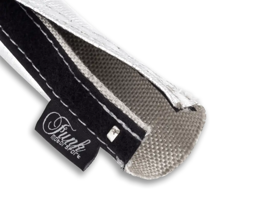 Funk Motorsport Silver Velcro Heat Sleeving